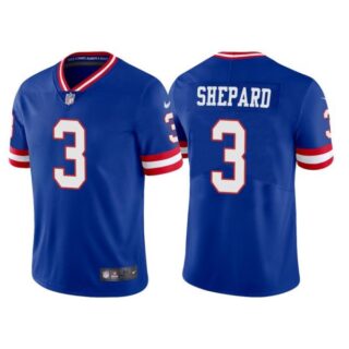 Women's New York Giants Sterling Shepard Royal Classic Vapor Limited Stitched Jersey