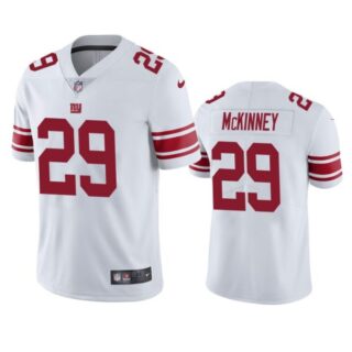 Men's #29 Xavier Mckinney New York Giants Limited Stitched Jersey White