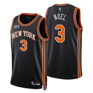 Men's Nerlens Noel New York Knicks 75th Anniversary Diamond Jersey