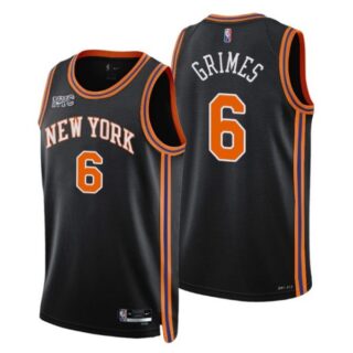 Men's Quentin Grimes New York Knicks 75th Anniversary Diamond Jersey