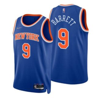 Men's Rj Barrett New York Knicks 75th Anniversary Diamond Jersey