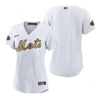 Women's New York Mets 2022 MLB All-Star Game White Stitched Jersey