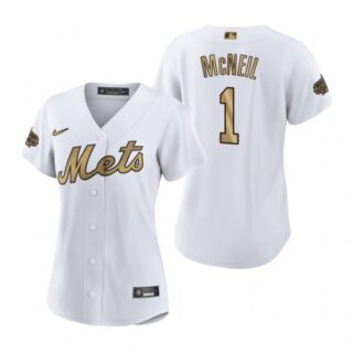 Women's Jeff Mcneil New York Mets 2022 MLB All-Star Game White Stitched Jersey