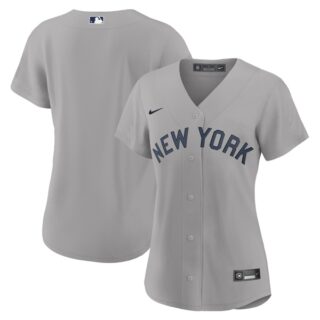 Women New York Yankees Blank Field of Dreams Throwback Jersey Stitched