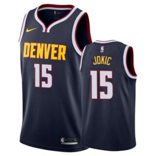 Men's Nikola Jokić Denver Nuggets Basketball Jersey Navy
