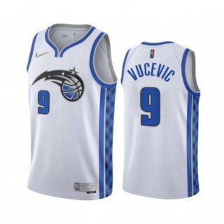 Men's Nikola Vucevic Orlando Magic Basketball Jersey White