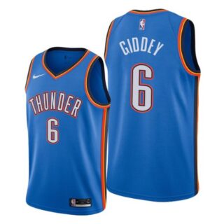Men's Josh Giddey Oklahoma City Thunder 2021 NBA Draft Jersey