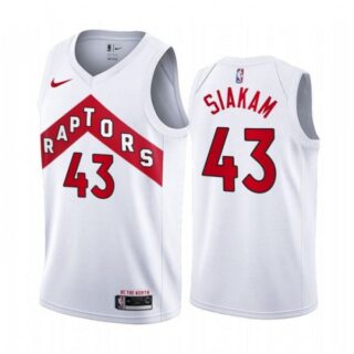 Men's Pascal Siakam Toronto Raptors Basketball Jersey White