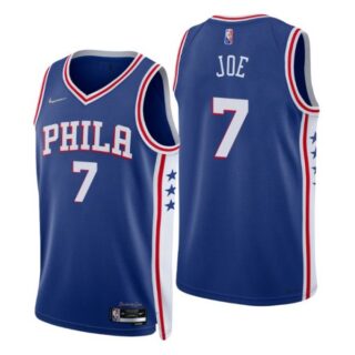Men's Isaiah Joe Philadelphia 76ers 75th Anniversary Diamond Jersey