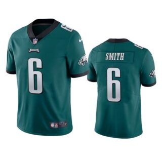 Men's Devonta Smith Philadelphia Eagles Vapor Limited Jersey Stitched Midnight Green