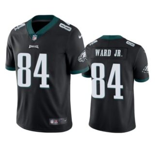 Men's Greg Ward Jr. Philadelphia Eagles Vapor Limited Jersey Stitched Black