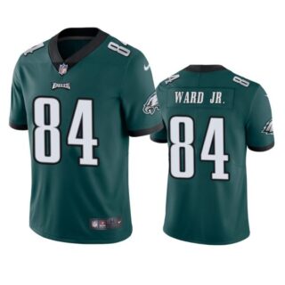 Men's Greg Ward Jr. Philadelphia Eagles Vapor Limited Jersey Stitched Midnight Green
