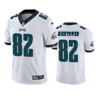Men's John Hightower Philadelphia Eagles Vapor Limited Jersey Stitched White