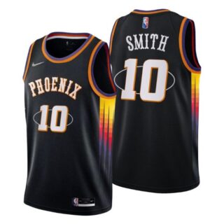 Men's Jalen Smith Phoenix Suns 75th Anniversary Diamond Jersey Black