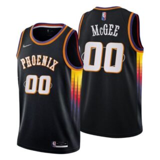 Men's Javale Mcgee Phoenix Suns 75th Anniversary Diamond Jersey Black