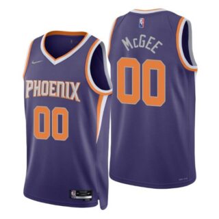 Men's Javale Mcgee Phoenix Suns 75th Anniversary Diamond Jersey Purple Icon Editon