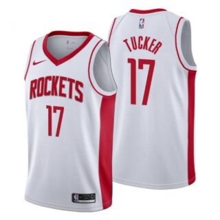 Men's P.J. Tucker Houston Rockets Basketball Jersey White