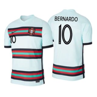 Men's Bernardo Silva Portugal National Teal Away Jersey
