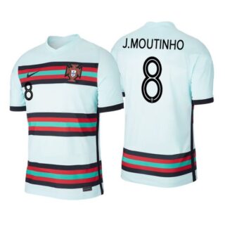 Men's Joao Moutinho Portugal National Teal Away Jersey