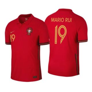 Men's Mario Rui Portugal National Red Home Jersey