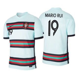 Men's Mario Rui Portugal National Teal Away Jersey