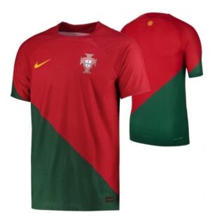 Men's Portugal National Team Red Home Soccer Jersey 2022-23