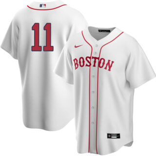 Men's Boston Red Sox #11 Rafael Devers Jersey Cool Base White