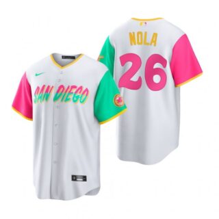 Youth San Diego Padres Austin Nola White City Connect Stitched Jersey