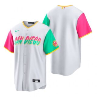 Youth San Diego Padres White City Connect Stitched Jersey