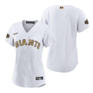 Women's San Francisco Giants 2022 MLB All-Star Game White Stitched Jersey