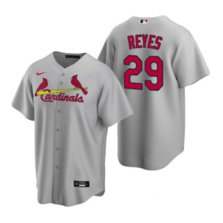Men's Alex Reyes St. Louis Cardinals Cool Base Jersey Gray Gray