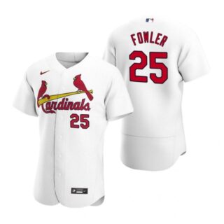 Men's Dexter Fowler St. Louis Cardinals Flex Base Jersey Light Blue White