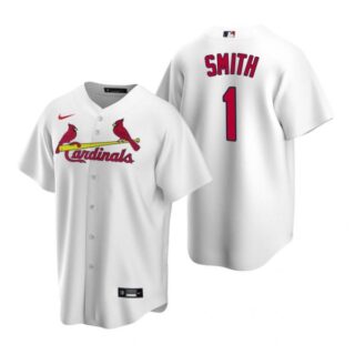 Men's Ozzie Smith St. Louis Cardinals Cool Base Jersey White White