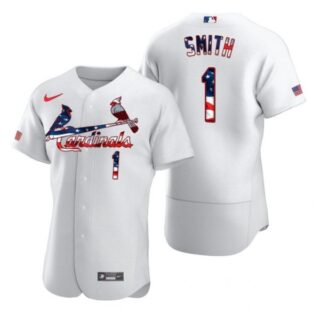 Men's Ozzie Smith St. Louis Cardinals Flex Base Jersey Light Blue White Stars