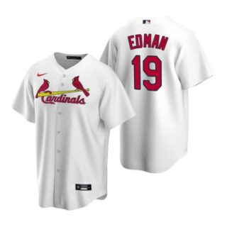 Men's Tommy Edman St. Louis Cardinals Cool Base Jersey White White