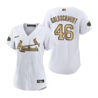Women's Paul Goldschmidt St. Louis Cardinals 2022 MLB All-Star Game White Stitched Jersey