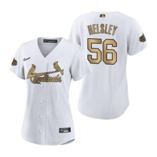 Women's Ryan Helsley St. Louis Cardinals 2022 MLB All-Star Game White Stitched Jersey