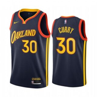 Men's Stephen Curry Golden State Warriors Basketball Jersey Navy