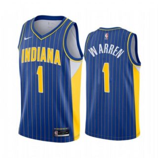 Men's T.J. Warren Indiana Pacers Basketball Jersey Blue
