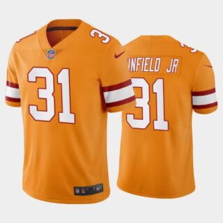 Men's Antoine Winfield Jr. Tampa Bay Buccaneers Orange Creamsicle Throwback Stitched Jersey