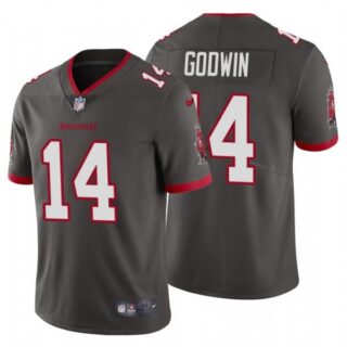 Men's Chris Godwin Tampa Bay Buccaneers Vapor Limited Jersey Stitched Pewter
