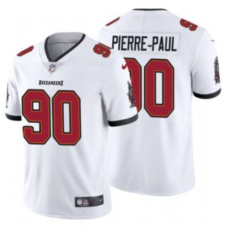Men's Jason Pierre Paul Tampa Bay Buccaneers Vapor Limited Jersey Stitched White