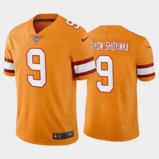 Men's Joe Tryon Shoyinka Tampa Bay Buccaneers Orange Creamsicle Throwback Stitched Jersey