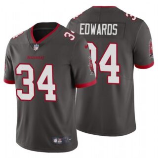 Men's Mike Edwards Tampa Bay Buccaneers Vapor Limited Jersey Stitched Pewter