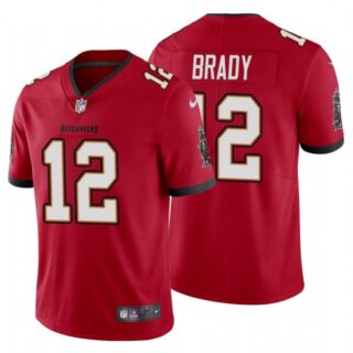 Men's Tom Brady Tampa Bay Buccaneers Vapor Limited Jersey Stitched Red