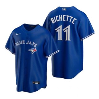 Men's Bo Bichette Toronto Blue Jays Cool Base Jersey Powder Blue Royal