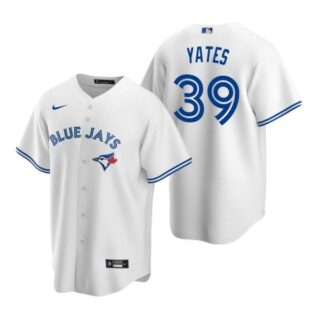 Men's Kirby Yates Toronto Blue Jays Cool Base Jersey Royal White