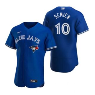 Men's Marcus Semien Toronto Blue Jays Flex Base Jersey Royal Royal