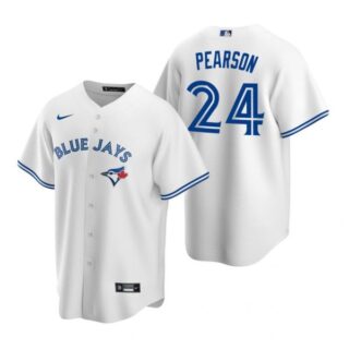 Men's Nate Pearson Toronto Blue Jays Cool Base Jersey White White