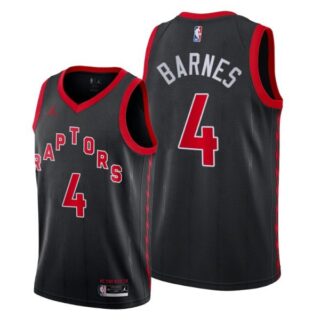Men's Scottie Barnes Toronto Raptors 2021 NBA Draft Jersey Statement White